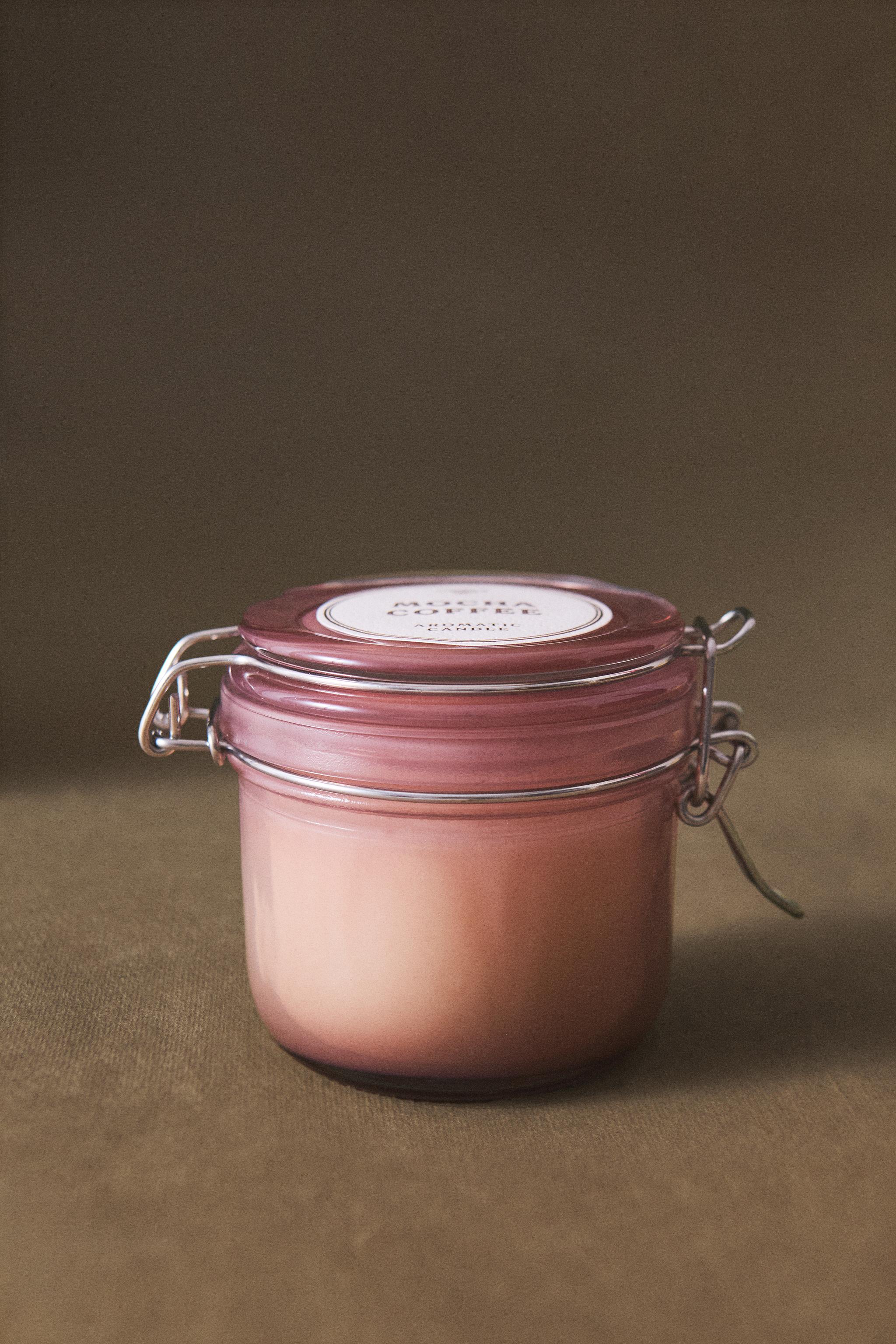(120 G) MOCHA COFFEE SCENTED CANDLE